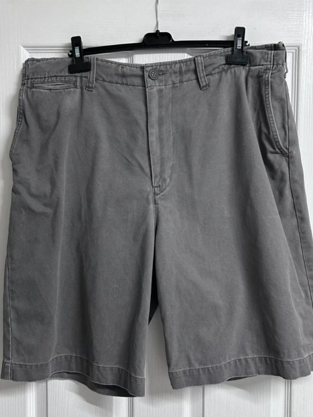 Lee Cooper Grey Cotton Chino Shorts Mens Size 40 - Picture 1 of 5